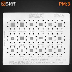 AMAOE Stencil Power IC PM3