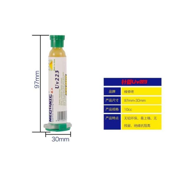 Mechanic Uv-223 Flux Paste (10cc) - Image 2