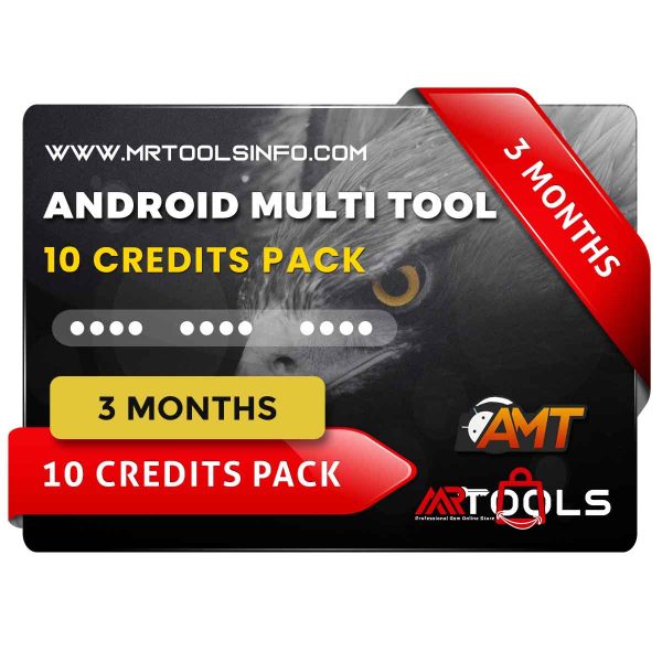 Android Multi Tool (AMT) 3 Months - 10 Credits Pack